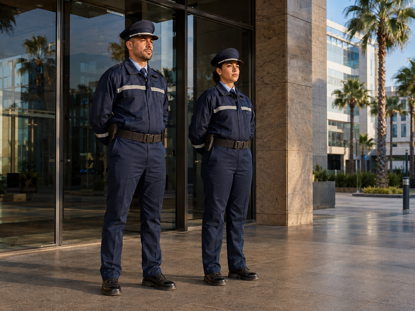 Uniformes pour agents de sécurité privée