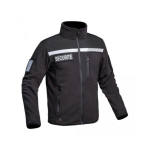 Blouson polaire noir SECU ONE