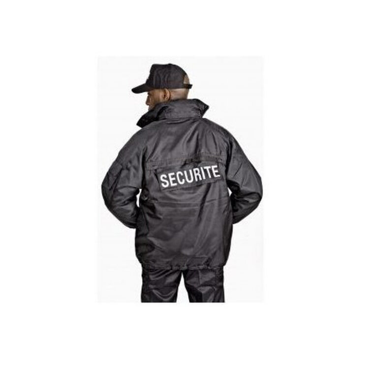 Blouson SECURITE noir