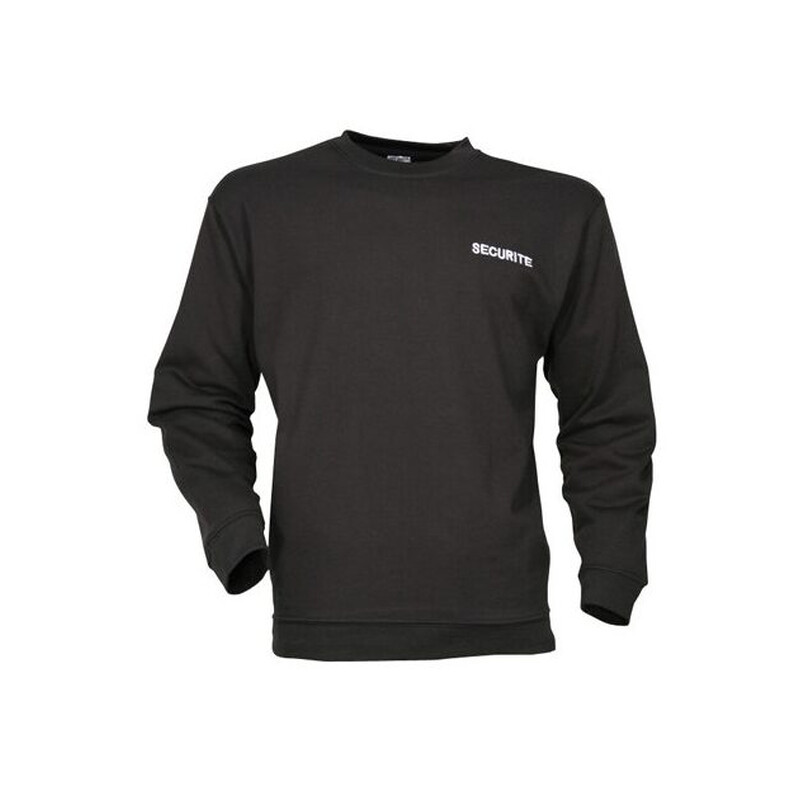 Sweat noir SECURITE