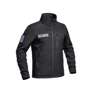 Veste Sofshell noire SECU-ONE