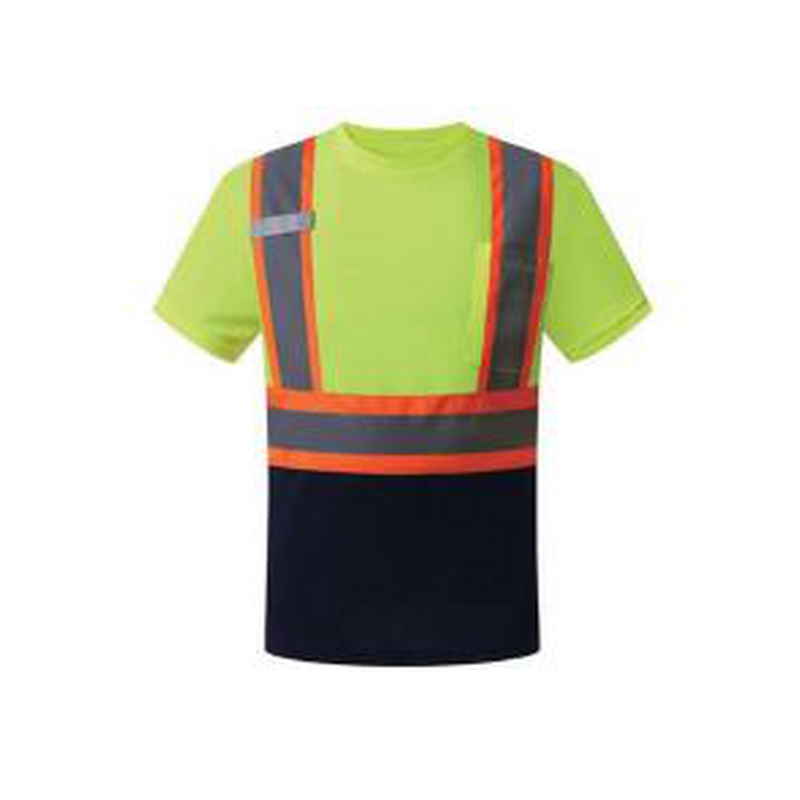 T-Shirt Haute Visibilité Jaune Fluo